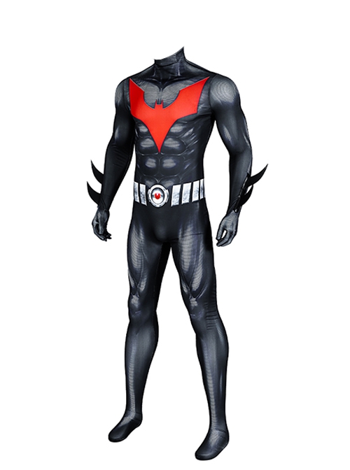 Batman Beyond Comics Halloween Cosplay Batman Costume Bodysuit Full Set Without EVA Helmet