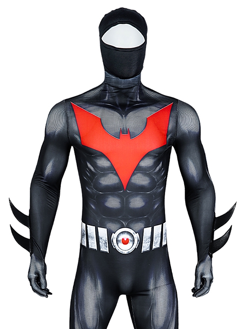 Batman Beyond Comics Halloween Cosplay Batman Costume Bodysuit Full Set Without EVA Helmet