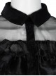 Wednesday Addams Halloween Cosplay Wednesday Costume Black Ball Dress Full Set