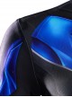 Titans Halloween Cosplay Nightwing Costume Black Blue Bodysuit Set