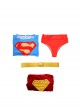 Superman 1978 Halloween Cosplay Jeff East Version Battle Suit Costume Set Without Boots