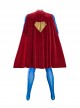 Superman 1978 Halloween Cosplay Jeff East Version Battle Suit Costume Set Without Boots