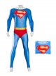 Superman 1978 Halloween Cosplay Jeff East Version Battle Suit Costume Bodysuit Without Shorts And Belt