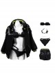 Cyberpunk Edgerunners Halloween Cosplay Rebecca Costume Set Without Shoes