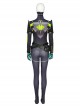 Game Valorant Controller Halloween Cosplay Viper Costume Bodysuit Full Set