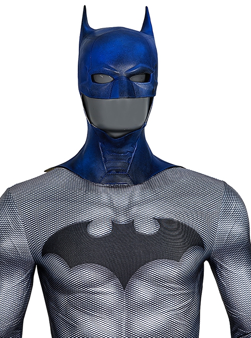 Comic Batman Hush Halloween Cosplay Batman Costume Printing Bodysuit Full Set