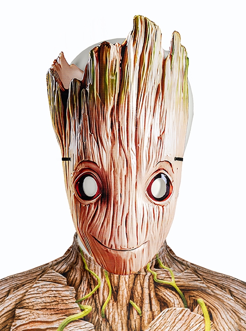 Movie Guardians Of The Galaxy Halloween Cosplay Groot Kids Costume Bodysuit Full Set