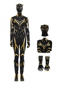 Black Panther Wakanda Forever Halloween Cosplay Shuri Battle Suit Costume Set Without Boots