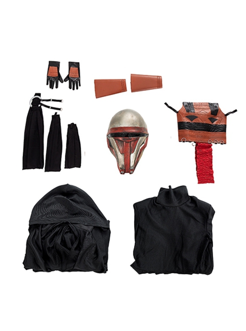 Star Wars Knights Of The Old Republic Halloween Cosplay Darth Revan Costume Set Without Boots