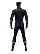 Black Panther Halloween Cosplay T'Challa Costume Printing Black Bodysuit Set