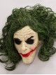 Batman The Dark Knight Halloween Cosplay Joker Accessories Mask With Wig