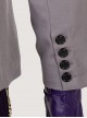 Batman The Dark Knight Halloween Cosplay Joker Costume Purple Coat Set Without Mask