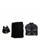 Batman The Dark Knight Halloween Cosplay Batman Costume Black Bodysuit Full Set