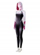 Spider Man Across The Spider Verse Halloween Cosplay Spider Gwen Pink Bodysuit Costume Set