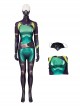 Game Valorant Controller Halloween Cosplay Viper Costume Printing Version Bodysuit Full Set