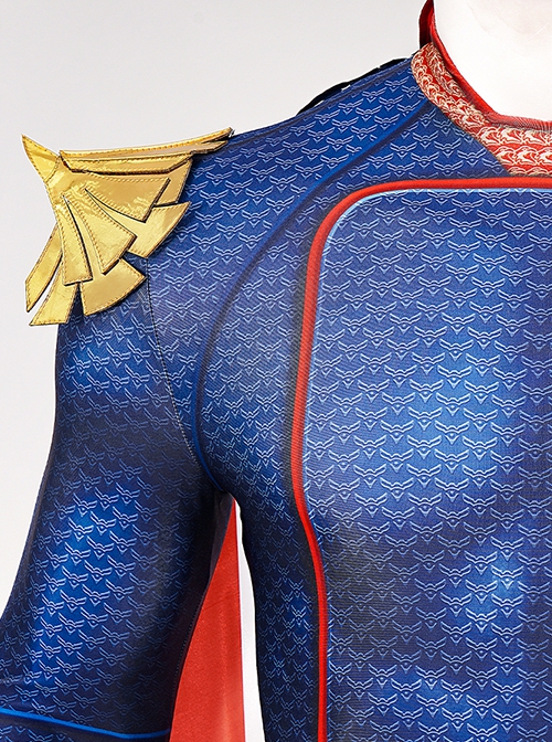 The Boys Halloween Cosplay Homelander Costume Bodysuit Full Set