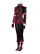 Game Gotham Knights Halloween Cosplay Harley Quinn Costume Bodysuit Set Without Shoes