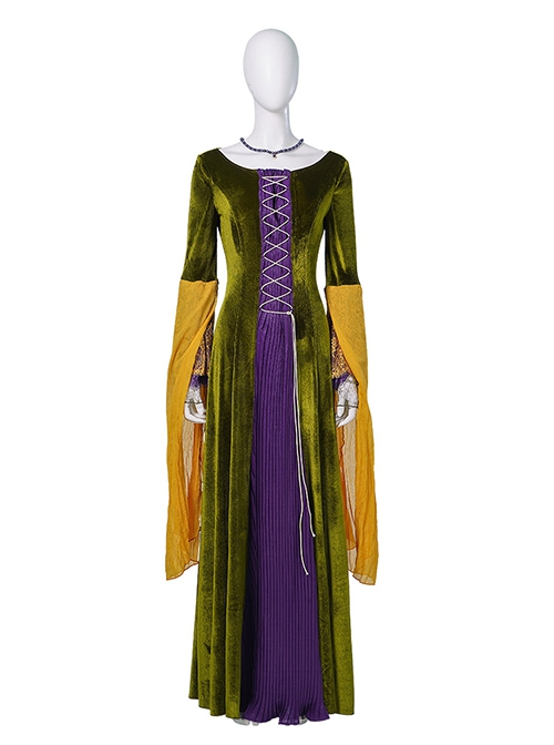 Hocus Pocus 2 Halloween Cosplay Winifred Sanderson Costume Full Set