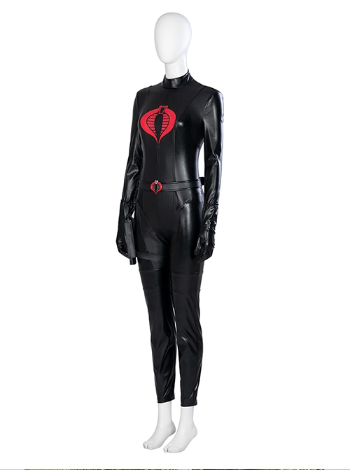 G.I.Joe Rise Of Cobra Halloween Cosplay The Baroness Costume Bodysuit Set Without Boots