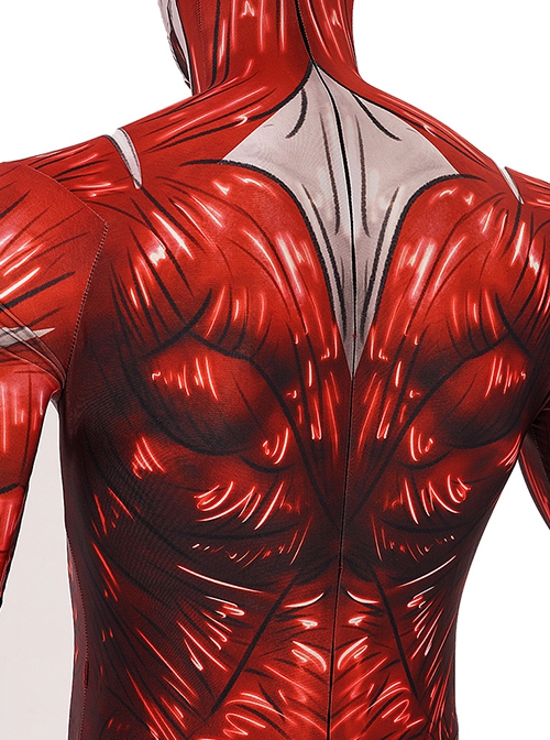 Attack On Titan Halloween Cosplay Colossal Titan Costume Printing Bodysuit