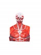 Attack On Titan Halloween Cosplay Colossal Titan Costume Printing Bodysuit