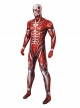 Attack On Titan Halloween Cosplay Colossal Titan Costume Printing Bodysuit