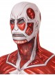 Attack On Titan Halloween Cosplay Colossal Titan Costume Printing Bodysuit