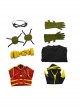 Batman And Superman Battle Of The Super Sons Halloween Cosplay Damian Wayne Costume Set Without Boots