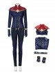 TV Drama Ms. Marvel Bonus Scene Version Halloween Cosplay Captain Marvel Costume Set Without Boots