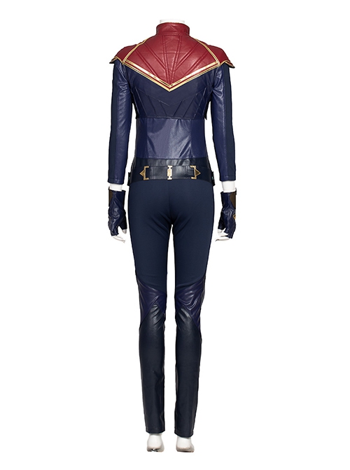 TV Drama Ms. Marvel Bonus Scene Version Halloween Cosplay Captain Marvel Costume Set Without Boots