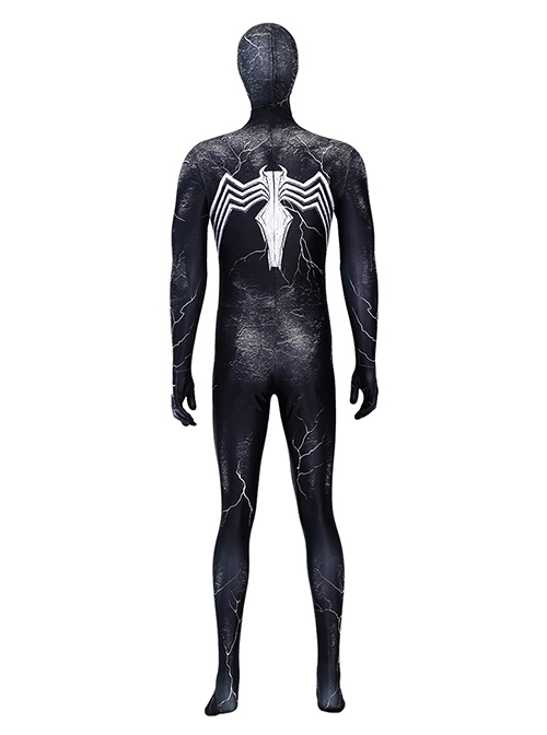 Black Spider-Man Halloween Cosplay Spider-Man Costume Bodysuit Full Set