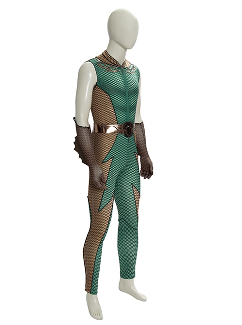 The Boys Halloween Cosplay The Deep Costume Bodysuit Set