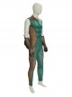 The Boys Halloween Cosplay The Deep Battle Suit Costume Green Bodysuit