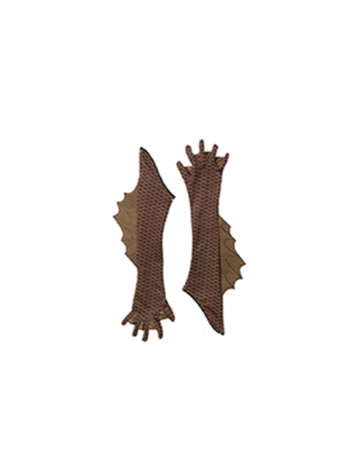 The Boys Halloween Cosplay The Deep Battle Suit Accessories Brown Gloves