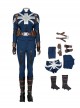 What If Halloween Cosplay Peggy Carter Stealth Suit Costume Full Set