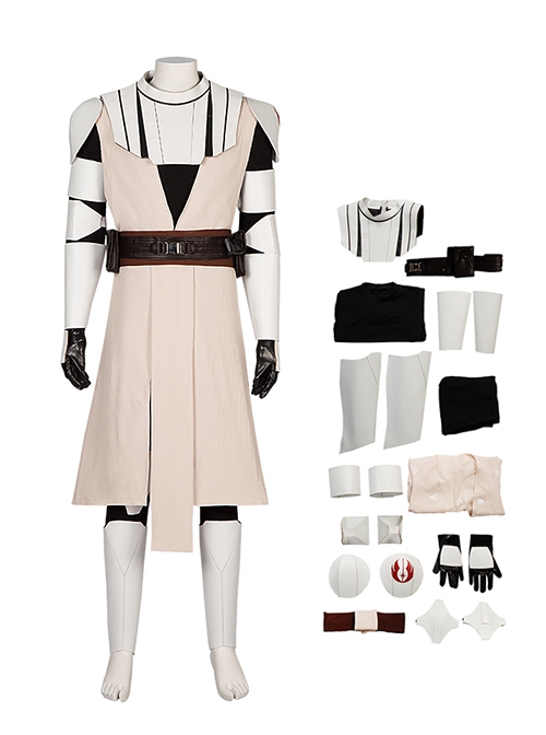 Star Wars Halloween Cosplay Obi-Wan Kenobi Armor Version Costume Set