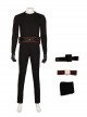 Star Wars Halloween Cosplay Obi-Wan Kenobi Armor Version Costume Black Trousers Brown Cloth Belt Brown Leather Belt