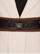 Star Wars Halloween Cosplay Obi-Wan Kenobi Armor Version Accessories Dark Brown Leather Belt