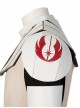 Star Wars Halloween Cosplay Obi-Wan Kenobi Armor Version Accessories White Shoulder Guards