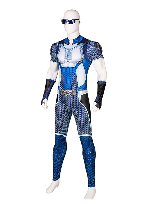 TV Drama The Boys Halloween Cosplay A-Train Battle Suit Costume Set