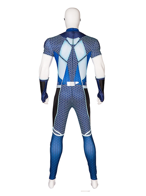 TV Drama The Boys Halloween Cosplay A-Train Battle Suit Costume Set