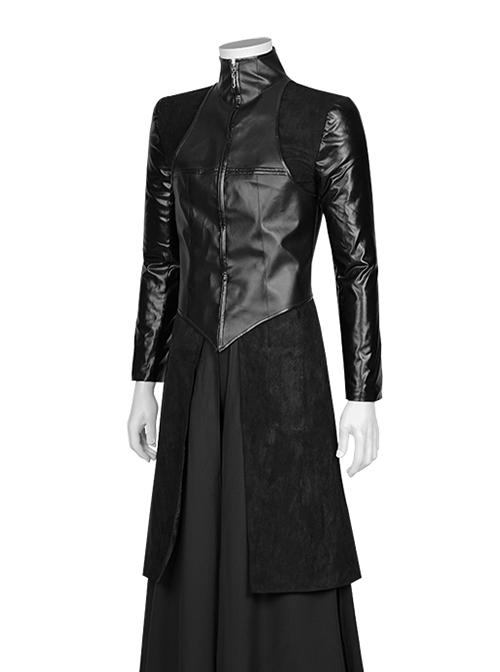 TV Drama The Sandman Halloween Cosplay Morpheus Costume Black Leather Vest