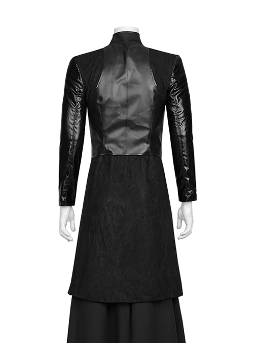 TV Drama The Sandman Halloween Cosplay Morpheus Costume Black Leather Vest