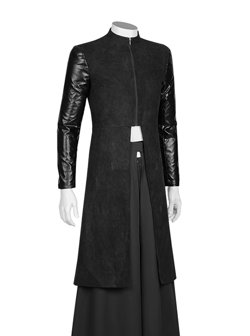 TV Drama The Sandman Halloween Cosplay Morpheus Costume Black Long Top