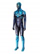 Movie Blue Beetle Halloween Cosplay Jaime Reyes Costume Bodysuit Set