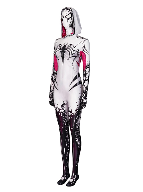 DC Comics Halloween Cosplay Anti-Venom Spider-Gwen Costume Full Set