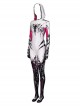 DC Comics Halloween Cosplay Anti-Venom Spider-Gwen Costume Hooded Bodysuit