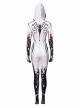 DC Comics Halloween Cosplay Anti-Venom Spider-Gwen Costume Hooded Bodysuit