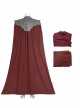 Animation Star Wars The Clone Wars Halloween Cosplay Anakin Skywalker Costume Red Top Brown Cloak