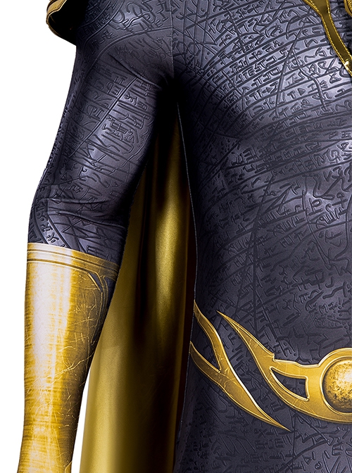 Black Adam Halloween Cosplay Doctor Fate Costume Printing Bodysuit